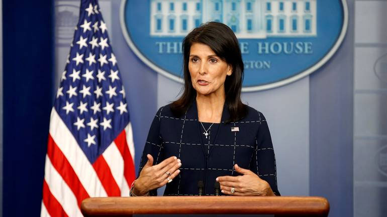 Παραιτήθηκε η πρέσβης των ΗΠΑ στον ΟΗΕ Νίκι Χέιλι