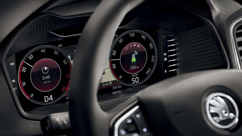 Με ψηφιακό πίνακα οργάνων τα Skoda Octavia και Superb