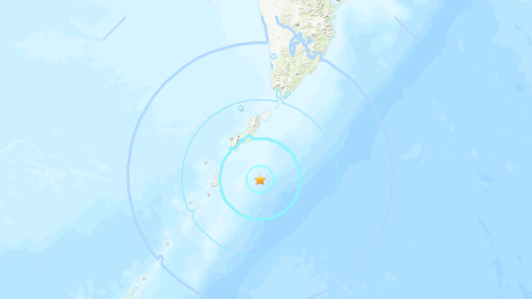 Σεισμός 6,4R στις Κουρίλες Νήσους