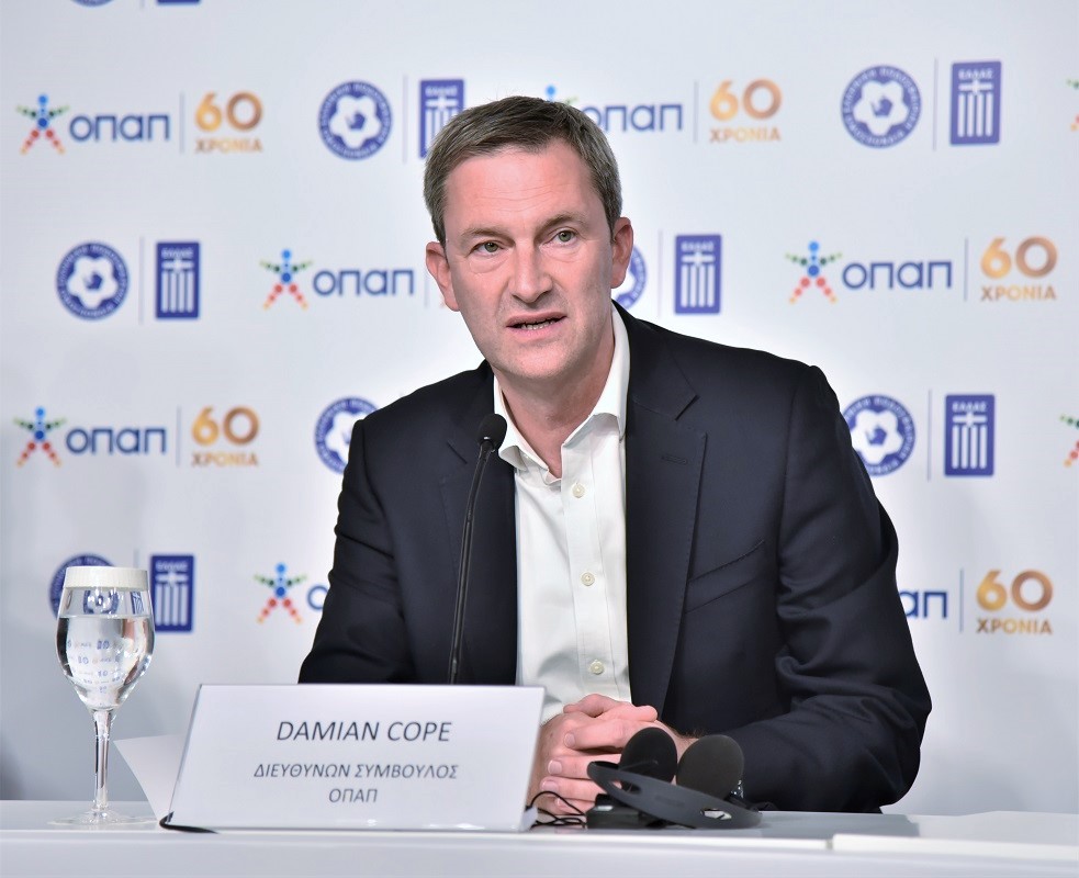  Ντάμιαν Κόουπ - Διευθύνων Σύμβουλος ΟΠΑΠ