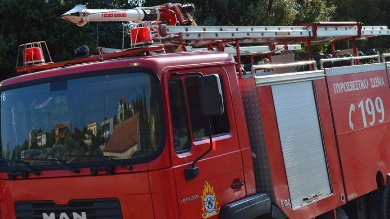 Φωτιά στο πεδίο βολής «Ασκού – Προφήτη» στον Λαγκαδά Θεσσαλονίκης