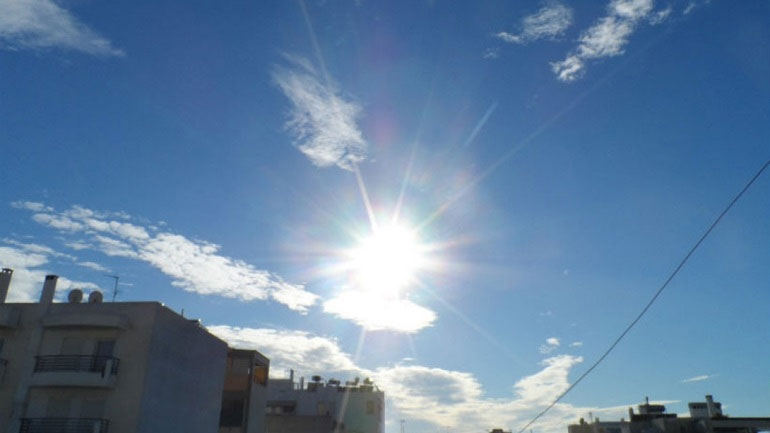 Ο καιρός σήμερα