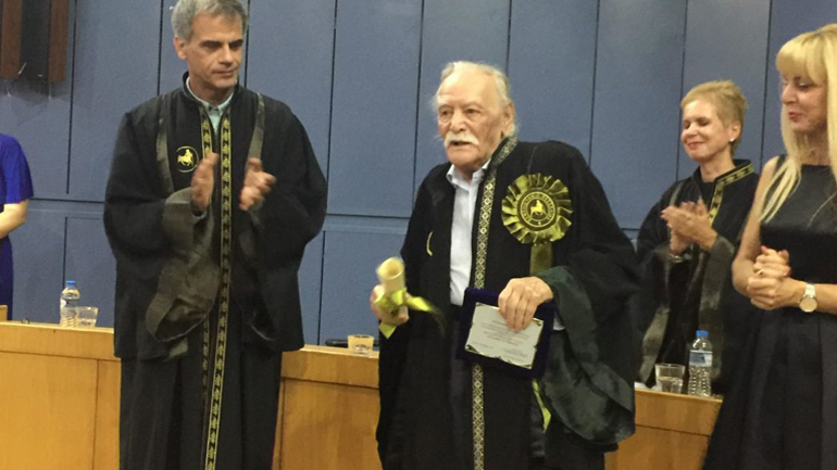 Επίτιμος διδάκτορας του Πανεπιστημίου Θεσσαλίας ο Μανώλης Γλέζος