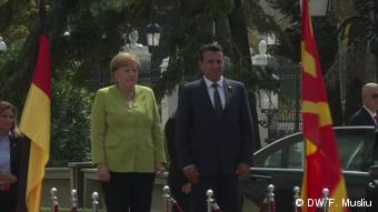 Από την επίσκεψη της Μέρκελ στα Σκόπια την ημέρα επετείου της ανεξαρτησίας