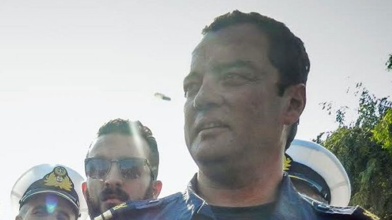 Αποχαιρέτησαν τον ήρωα του Αιγαίου Κυριάκο Παπαδόπουλο στο σκάφος που έσωσε χιλιάδες ζωές