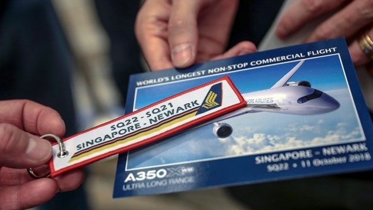 Σιγκαπούρη: Απογειώθηκε το πρώτο Airbus που θα πραγματοποιήσει μαραθώνια πτήση 19 ωρών