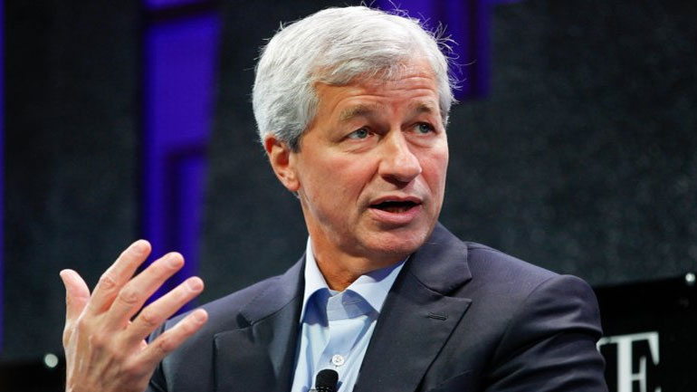 Dimon (JP Morgan): Κίνδυνοι από τις γεωπολιτικές εντάσεις και τα επιτόκια