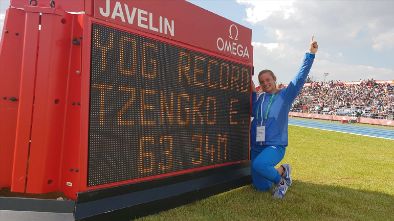 Η Ελίνα Τζένγκο γράφει ιστορία με τις ασύλληπτες βολές της