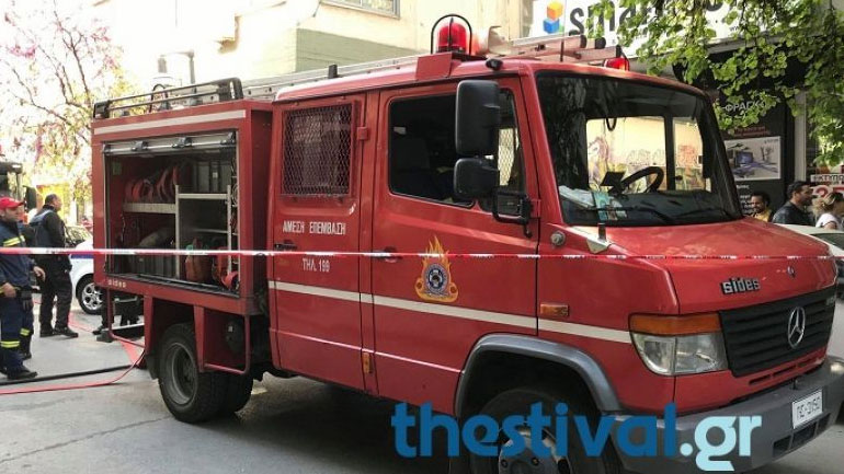 Θεσσαλονίκη: Πυρκαγιά σε κατάστημα στην Περαία