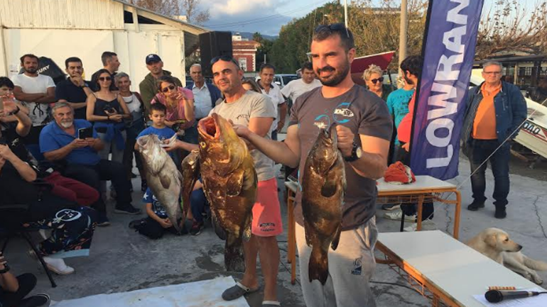 Καλαμάτα: Πρωτάθλημα Yποβρύχιας Αλιείας. Σχεδόν 100 κιλά ψάρια η πρώτη μέρα