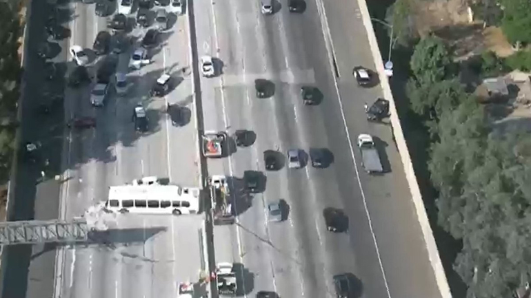 Λ. Άντζελες: Χάος από καραμπόλα με δεκάδες τραυματίες