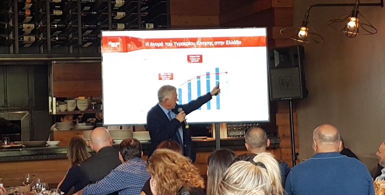 O γενικός διευθυντής της Coral Gas, Παναγιώτης Χαριτόπουλος