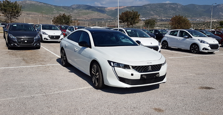 Tο νέο Peugeot 508 στα logistics της εισαγωγικής εταιρείας