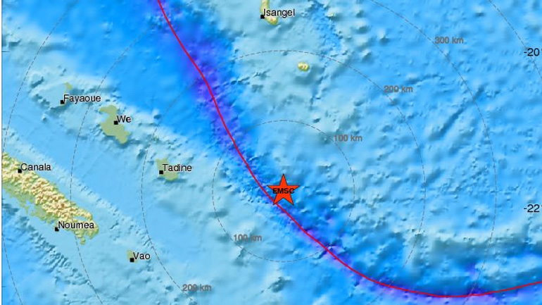 Ισχυροί σεισμοί 6,3R και 6,7R στα Loyalty Ιslands