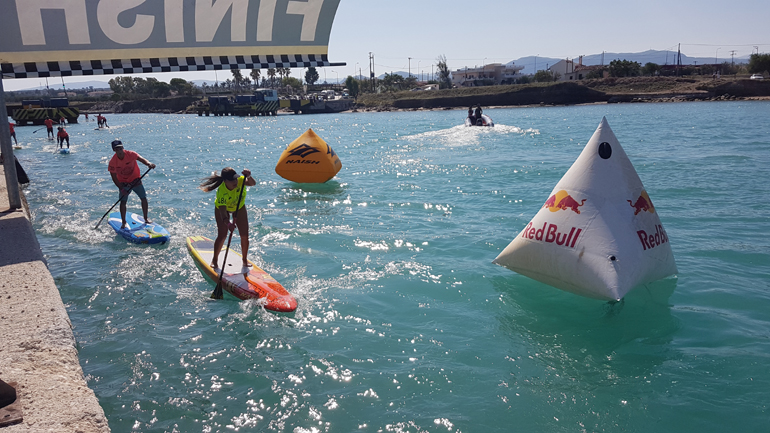 Η Κωνσταντίνα Κονταρίνη τερματίζει και κατακτά την πρώτη θέση ανάμεσα στις γυναίκες...