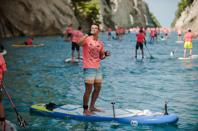 Λίγο νερό πριν την προσπάθεια...