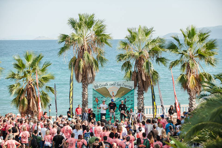 Το βάθρο με τους νικητές της γενικής κατάταξης...