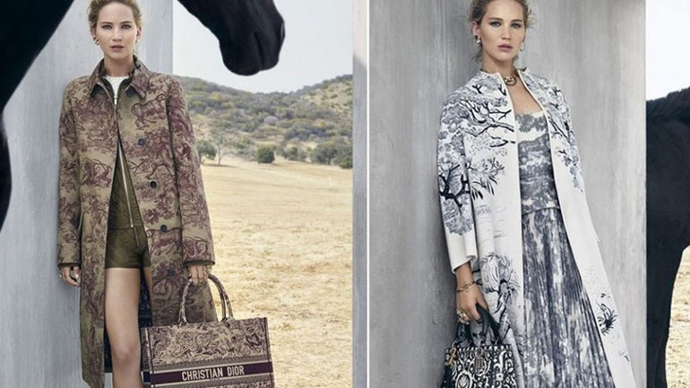 H εντυπωσιακή φωτογράφιση της Jennifer Lawrence για τη νέα καμπάνια του οίκου Dior