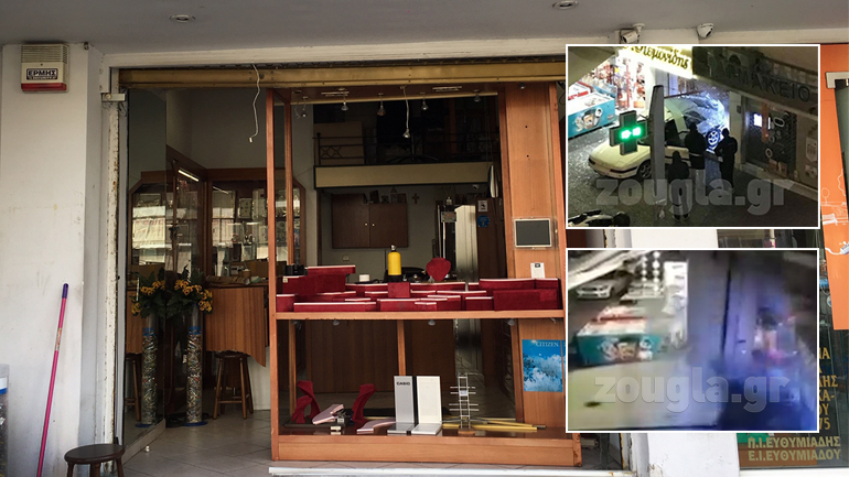 Καρέ-καρέ η ληστεία στο Φάληρο