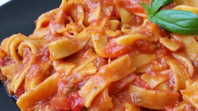 Μια ιταλική συνταγή: Tαλιατέλες Σισιλιέν