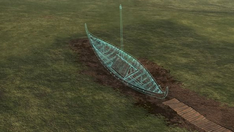 Πλοίο των Vikings εντοπίστηκε θαμμένο σε αγρόκτημα