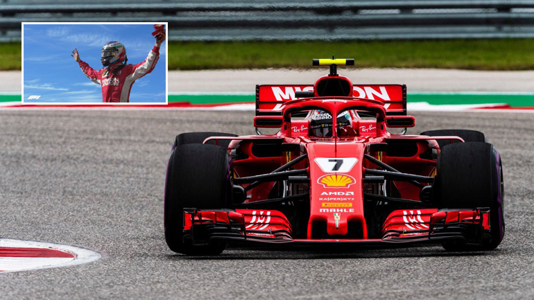 Formula 1: Τεράστια νίκη του Raikkonen – Θέλει 5 βαθμούς για τον τίτλο ο Hamilton