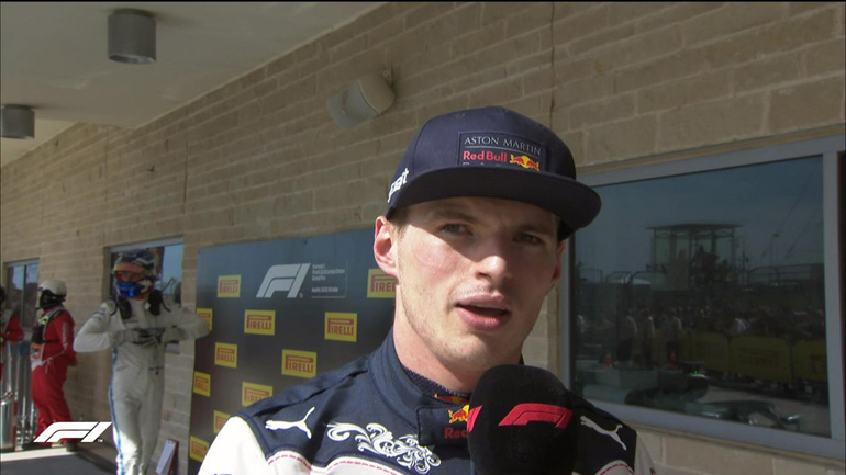 Ο Max Verstappen ξεκίνησε 18ος και τερμάτισε 2ος...