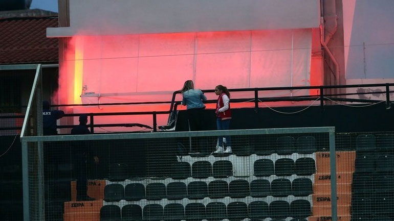 Επεισόδια στο Ηράκλειο από οπαδούς του Ολυμπιακού
