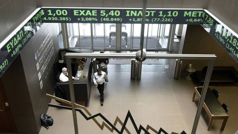 Aνοδικές τάσεις στο Χρηματιστήριο Αθηνών