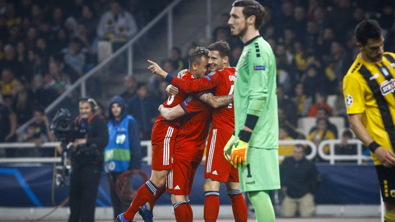 «Έπεσε» μαχόμενη η ΑΕΚ, 2-0 η Μπάγερν στο ΟΑΚΑ