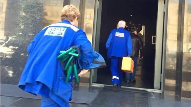 Νοσοκομειακό στο Μαυσωλείο Λένιν προκαλεί αναστάτωση στα μέσα κοινωνικής δικτύωσης