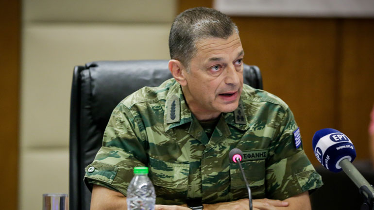 Συνάντηση αρχηγού ΓΕΣ με τον διοικητή του Στρατού των ΗΠΑ στην Ευρώπη