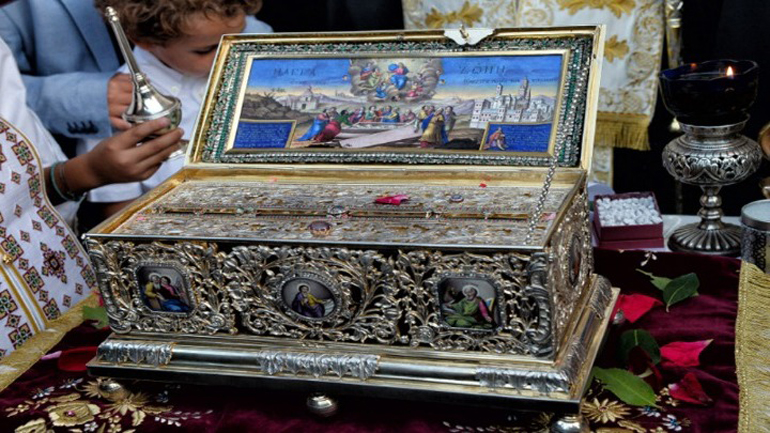 Στη Θεσσαλονίκη η Τίμια Ζώνη της Θεοτόκου