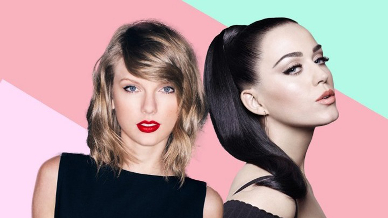 H Κέιτι Πέρι επαινεί την Τέιλορ Σουίφτ για τις αναρτήσεις με πολιτικό περιεχόμενο