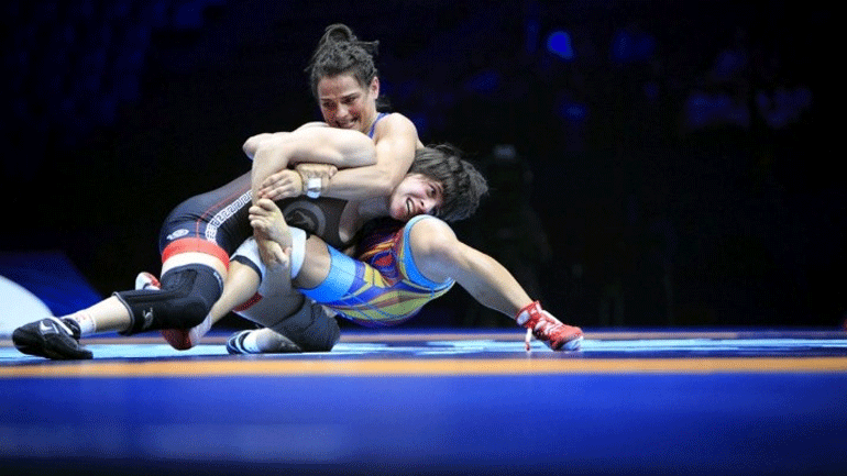 Πάλη: Στα ρεπεσάζ του Παγκοσμίου η Πρεβολαράκη