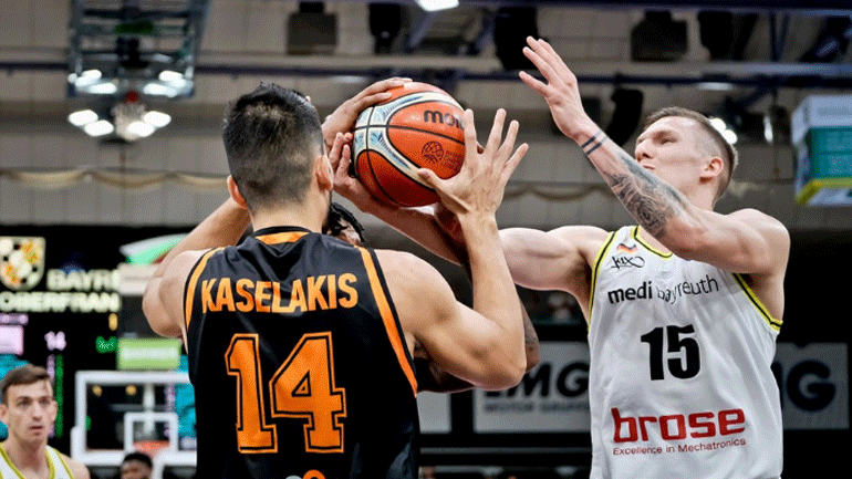 Νικητής και στη Γερμανία ο Προμηθέας, 75-70 την Μπαϊρόιτ