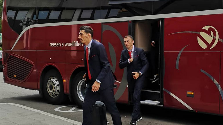 Έφτασε στο Λουξεμβούργο ο Ολυμπιακός