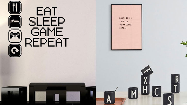 Lettering: Διακοσμήστε το χώρο σας με… γράμματα!