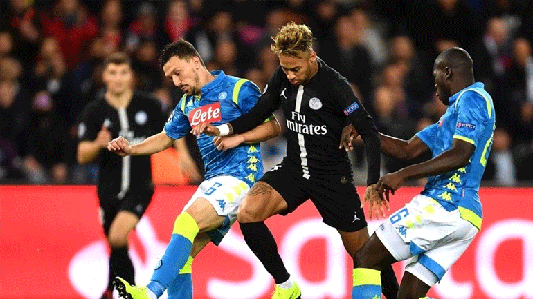 Λυτρώθηκε στο τέλος η Παρί, 2-2 με τη Νάπολι – Όλα τα αποτελέσματα του Champions League