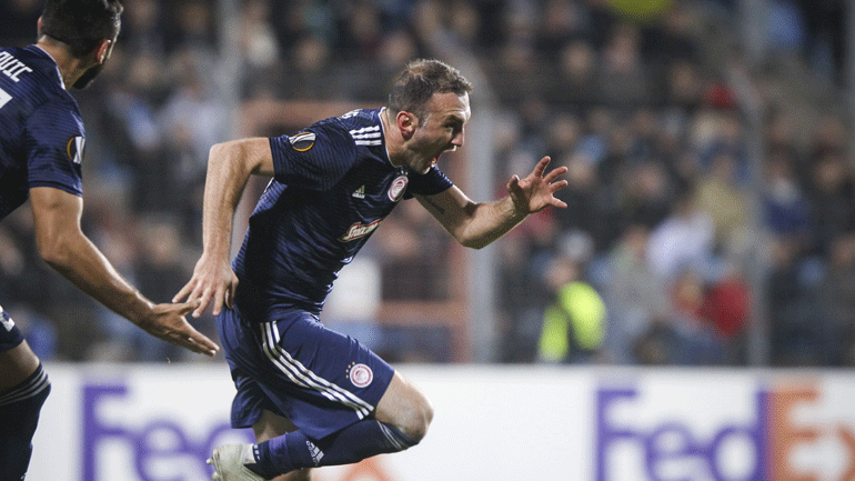 Νικητής στο Λουξεμβούργο ο Ολυμπιακός, 2-0 την Ντουντελάνζ Νικητής στο Λουξεμβούργο ο Ολυμπιακός, 2-0 την Ντουντελάνζ