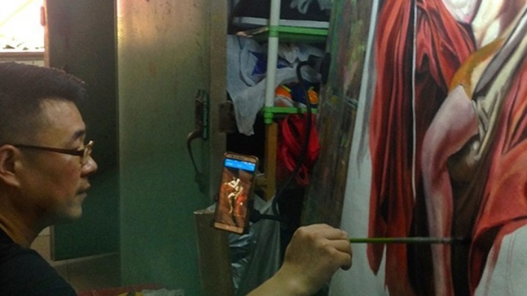 «Πέντε άντρες κι ένας Καραβάτζιο» από τη  Σιαολού Γκουό