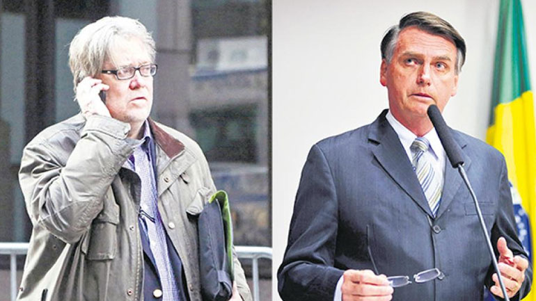 ΗΠΑ: Ο Μπάνον υποστηρίζει τον Μπολσονάρο στις εκλογές της Κυριακής ΗΠΑ: Ο Μπάνον υποστηρίζει τον Μπολσονάρο στις εκλογές της Κυριακής