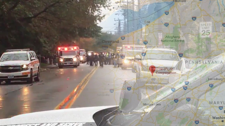 Μακελειό σε συναγωγή στην Πενσιλβάνια Μακελειό σε συναγωγή στην Πενσιλβάνια