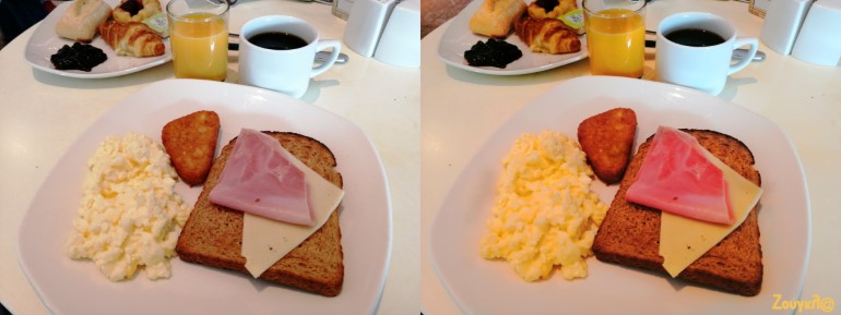 Δείγμα 1 (Πατήστε πάνω στη φωτογραφία) - Αριστερά χωρίς χρήση AI / Δεξιά με χρήση AI