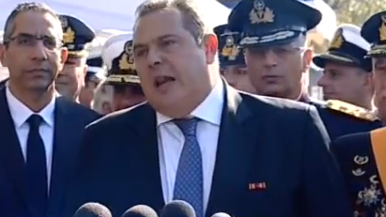 Καμμένος: Θα πληρώσει ακριβά όποιος τολμήσει να αμφισβητήσει την εθνική μας κυριαρχία