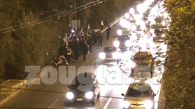 Συγκέντρωση διαμαρτυρίας έξω από την Αλβανική πρεσβεία για τον θάνατο του Κ. Κατσίφα