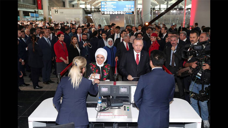 Τουρκία: Ο Ερντογάν εγκαινίασε το νέο αεροδρόμιο της Κωνσταντινούπολης