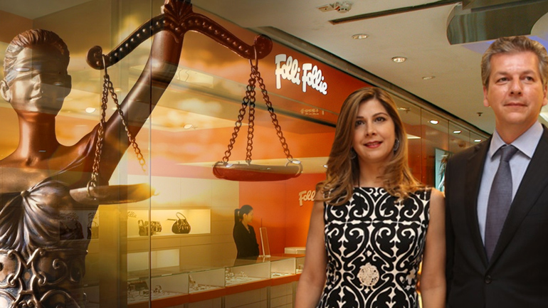 Folli Follie: Δέκα άτομα ενώπιον του εισαγγελέα