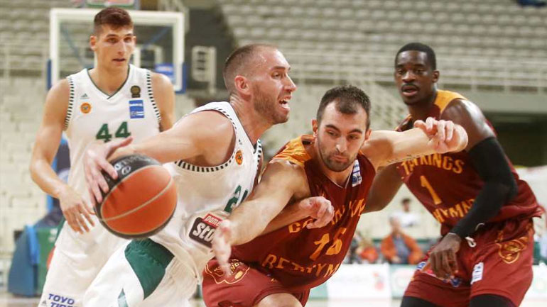 Άνετη νίκη για τον Παναθηναϊκό, 88-64 το Ρέθυμνο