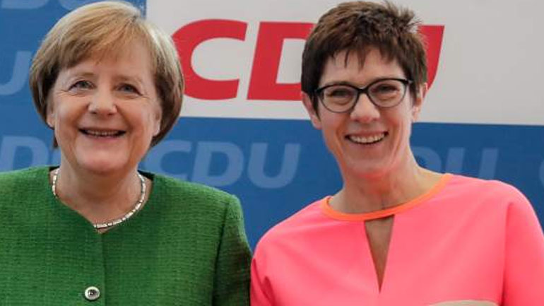 Η Ανεγκρέτ Κραμπ-Κάρενμπάουερ υποψήφια για την προεδρία της CDU